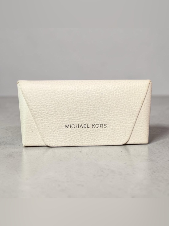 Michael Kors Womens White Sunglasses with Brown Gradient Lenses